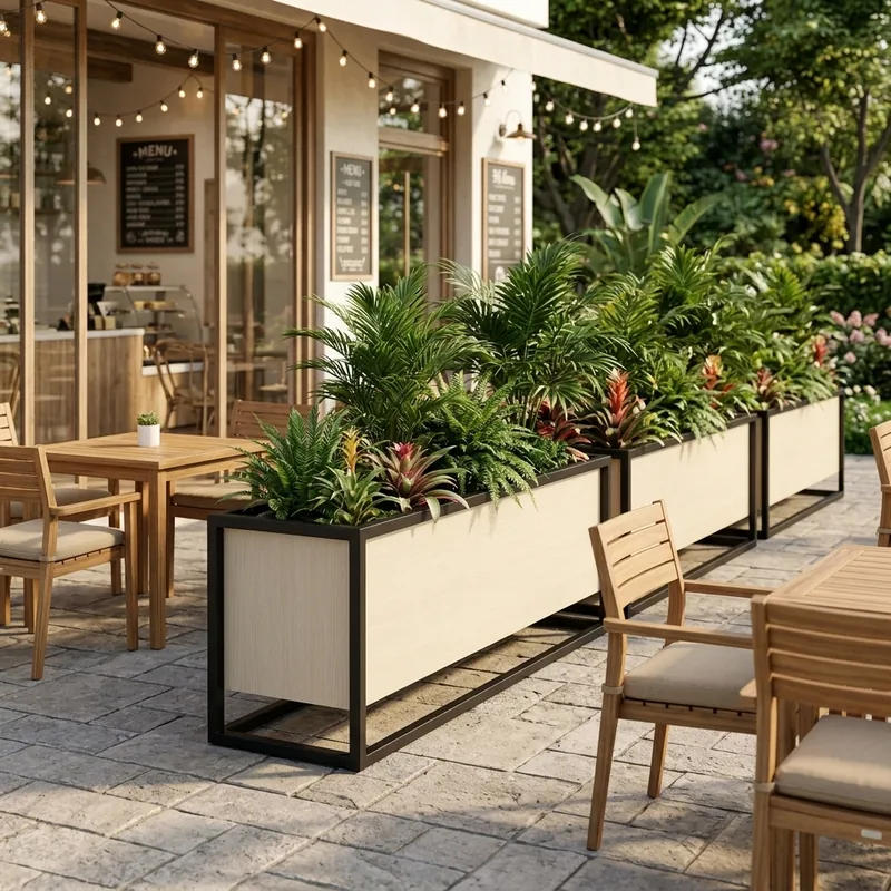 Planter Box Sekat Outdoor